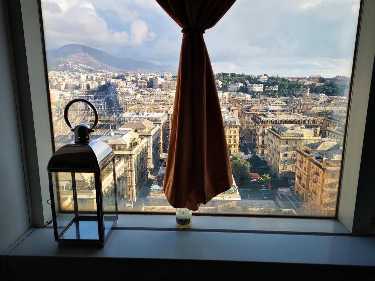 Suite Lambruschini Central With Top City View - Free Covered Parking Генуа Екстериор снимка