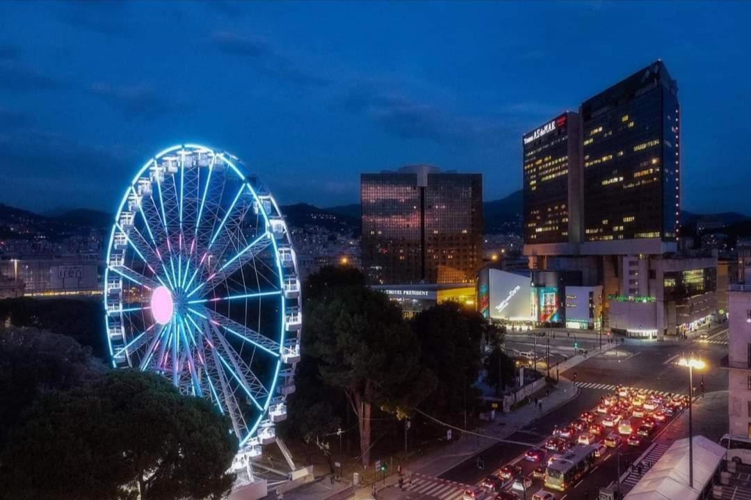 Suite Lambruschini Central With Top City View - Free Covered Parking Генуа Екстериор снимка